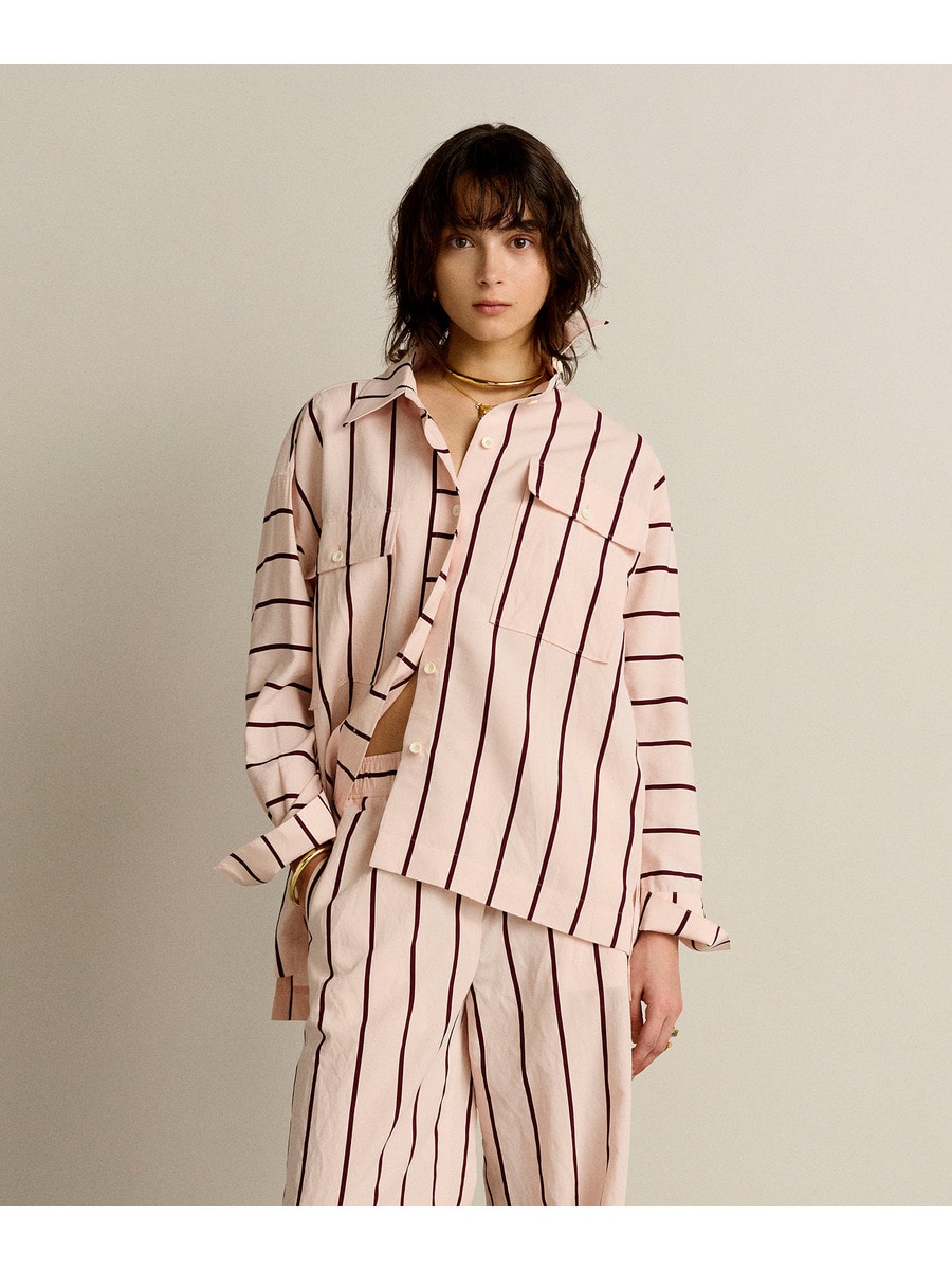 ストライプシャツ