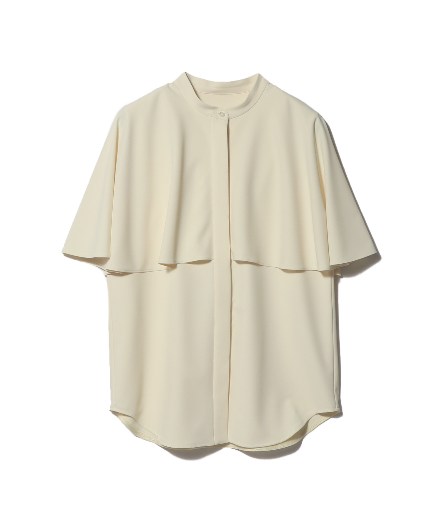 ケープライクブラウス