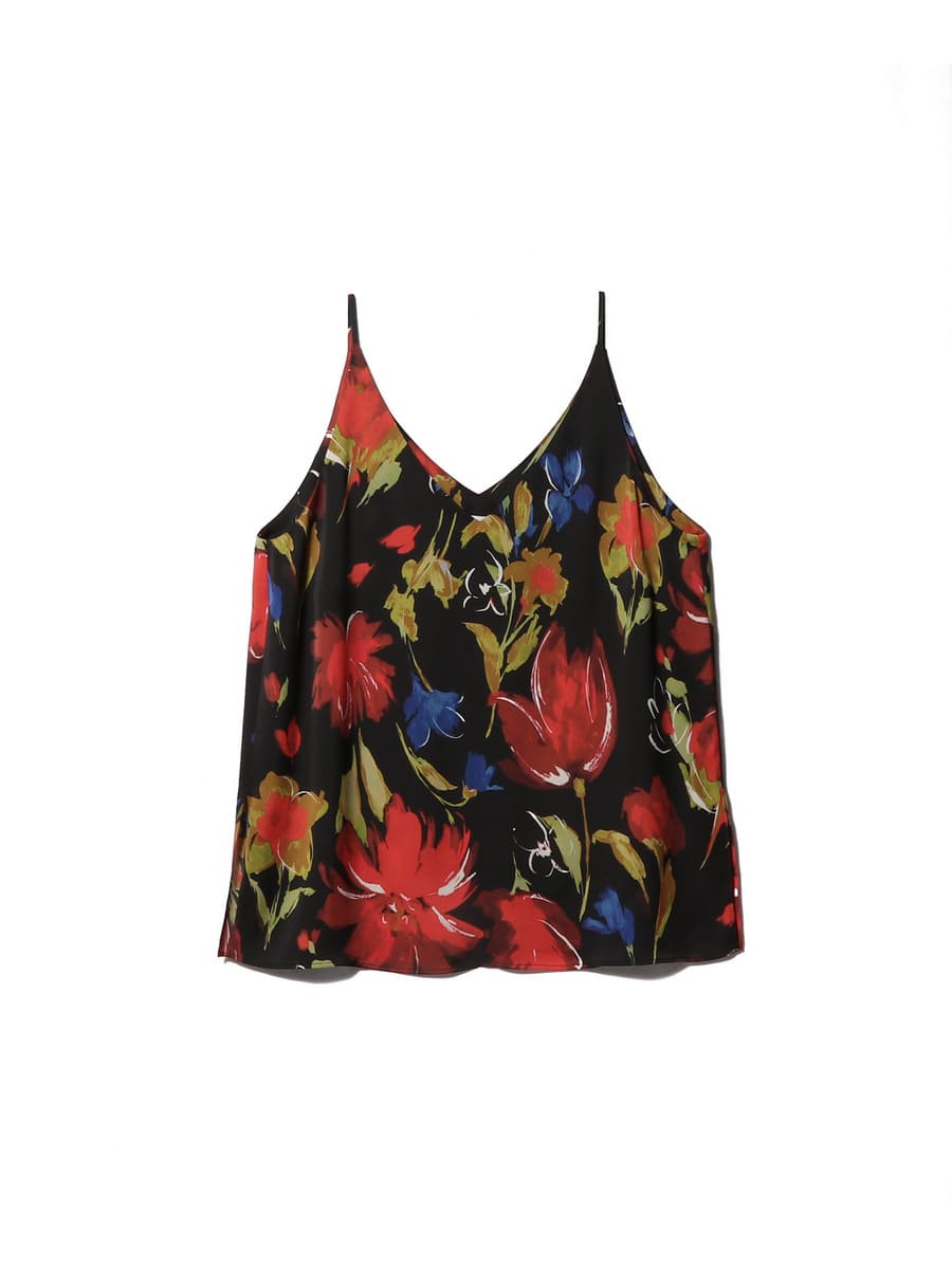 フラワープリントキャミ