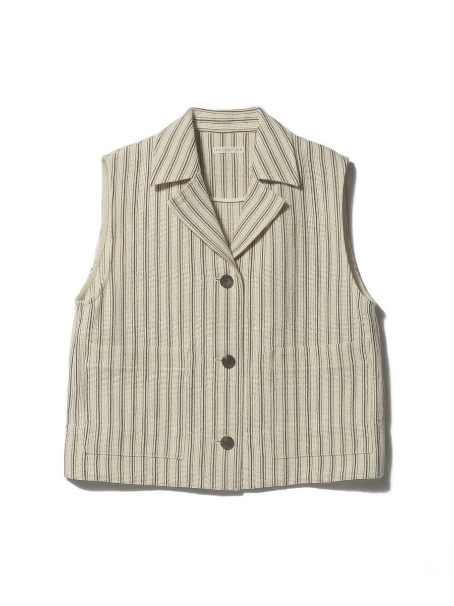 カラミストライプジレ