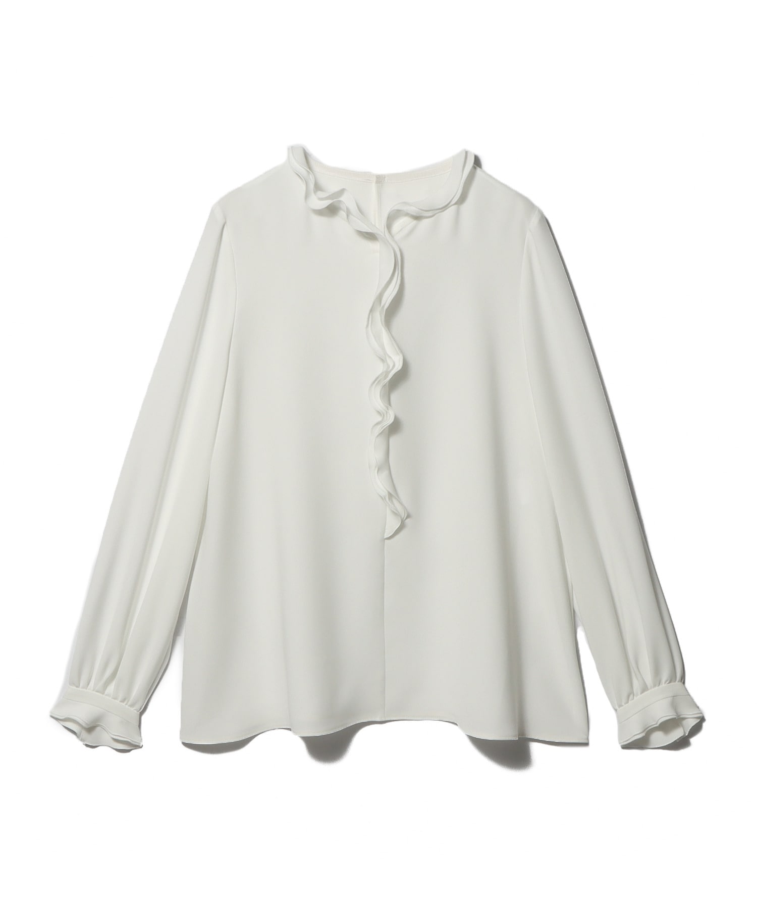 レイヤードフリルブラウス