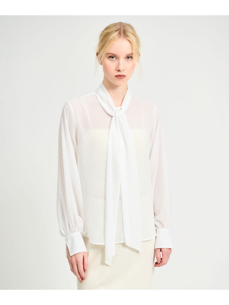 ESTNATION / ドットボウタイブラウス《EXCLUSIVE》｜ESTNATION ONLINE