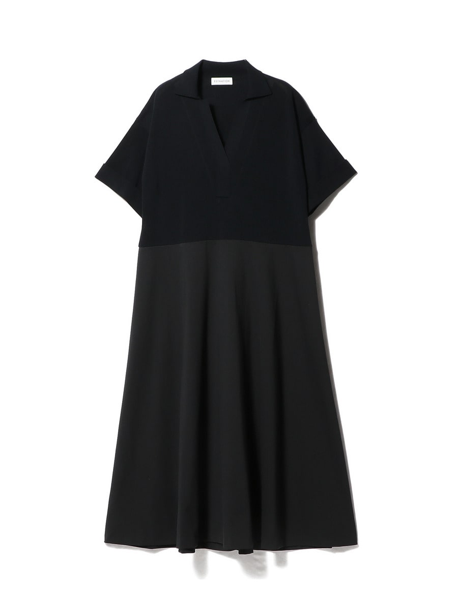 フレアフォルム コンビニットワンピース