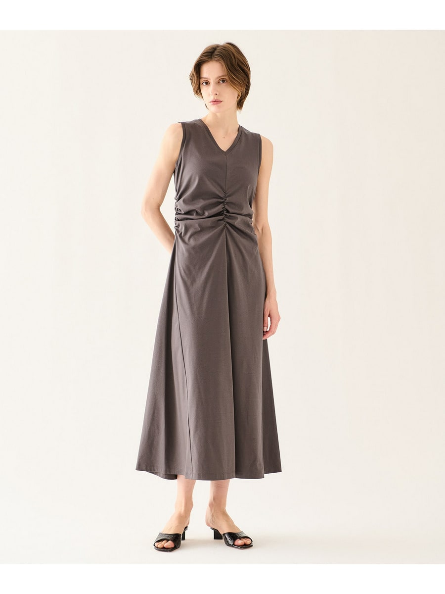 アルビニ タックギャザーワンピース