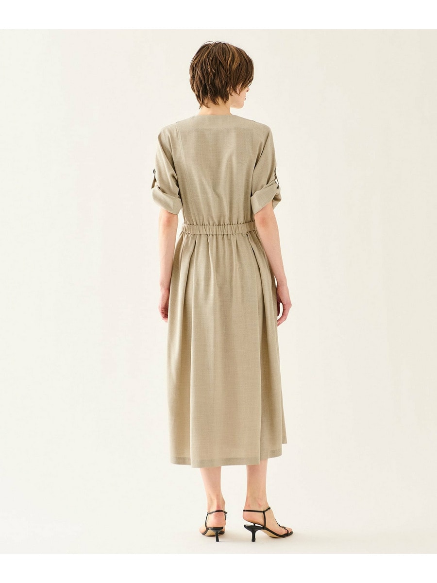 ESTNATION / Vネック ワークワンピース｜ESTNATION ONLINE STORE
