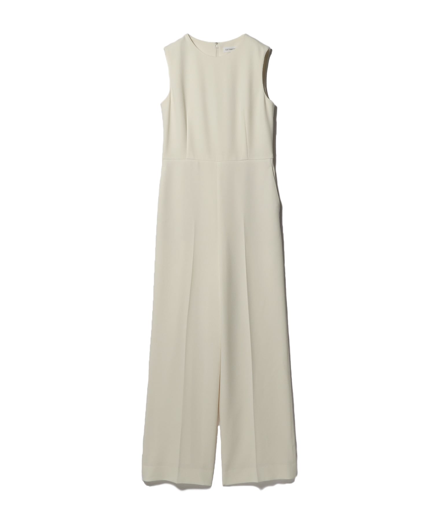 クルーネック オールインワン