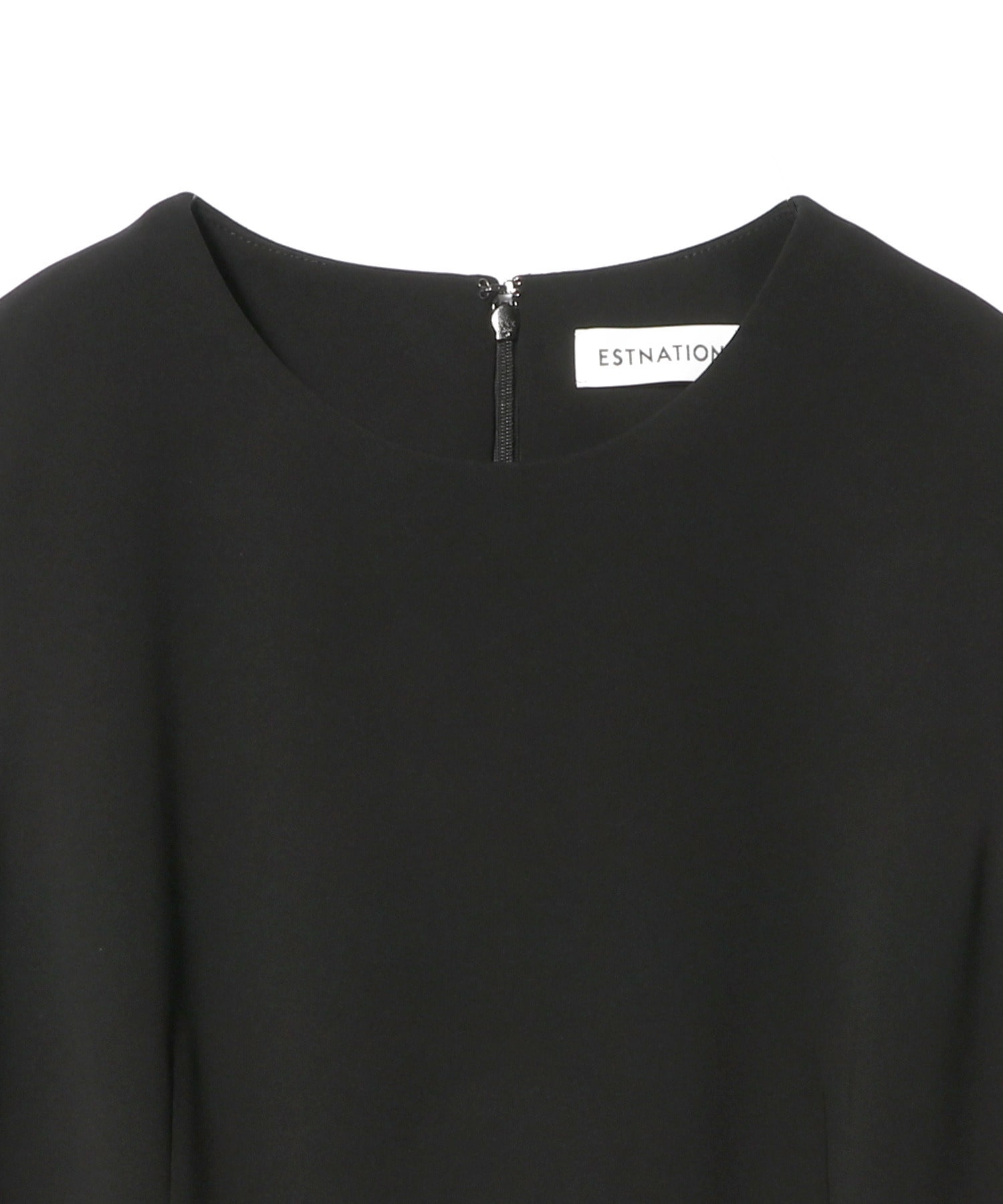 2023　エストネーション　オールインワン　前後センタープレス　クルーネック ESTNATION / クルーネック オールインワン｜ESTNATION ONLINE STORE