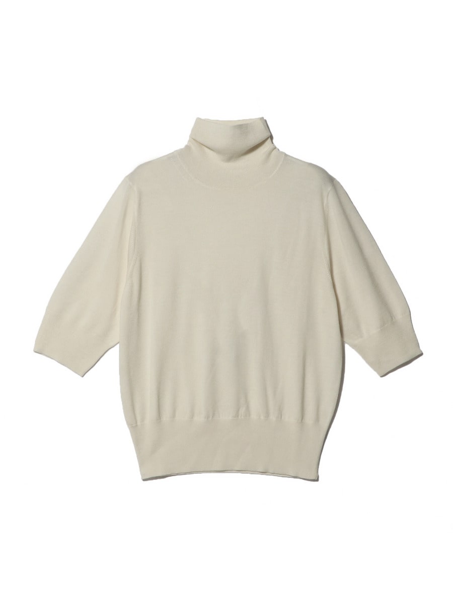 20G ハイネックハーフスリーブプルオーバー