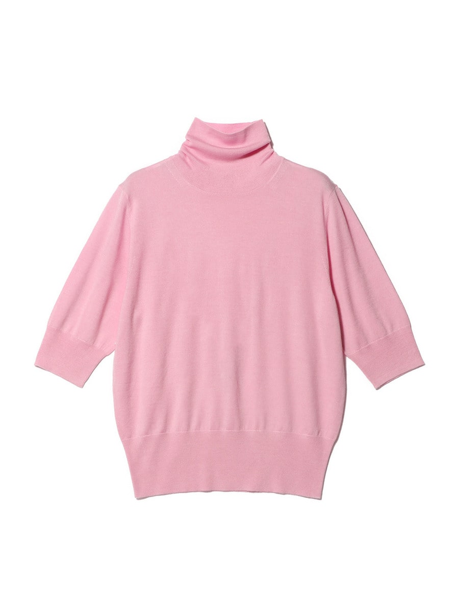 20G ハイネックハーフスリーブプルオーバー