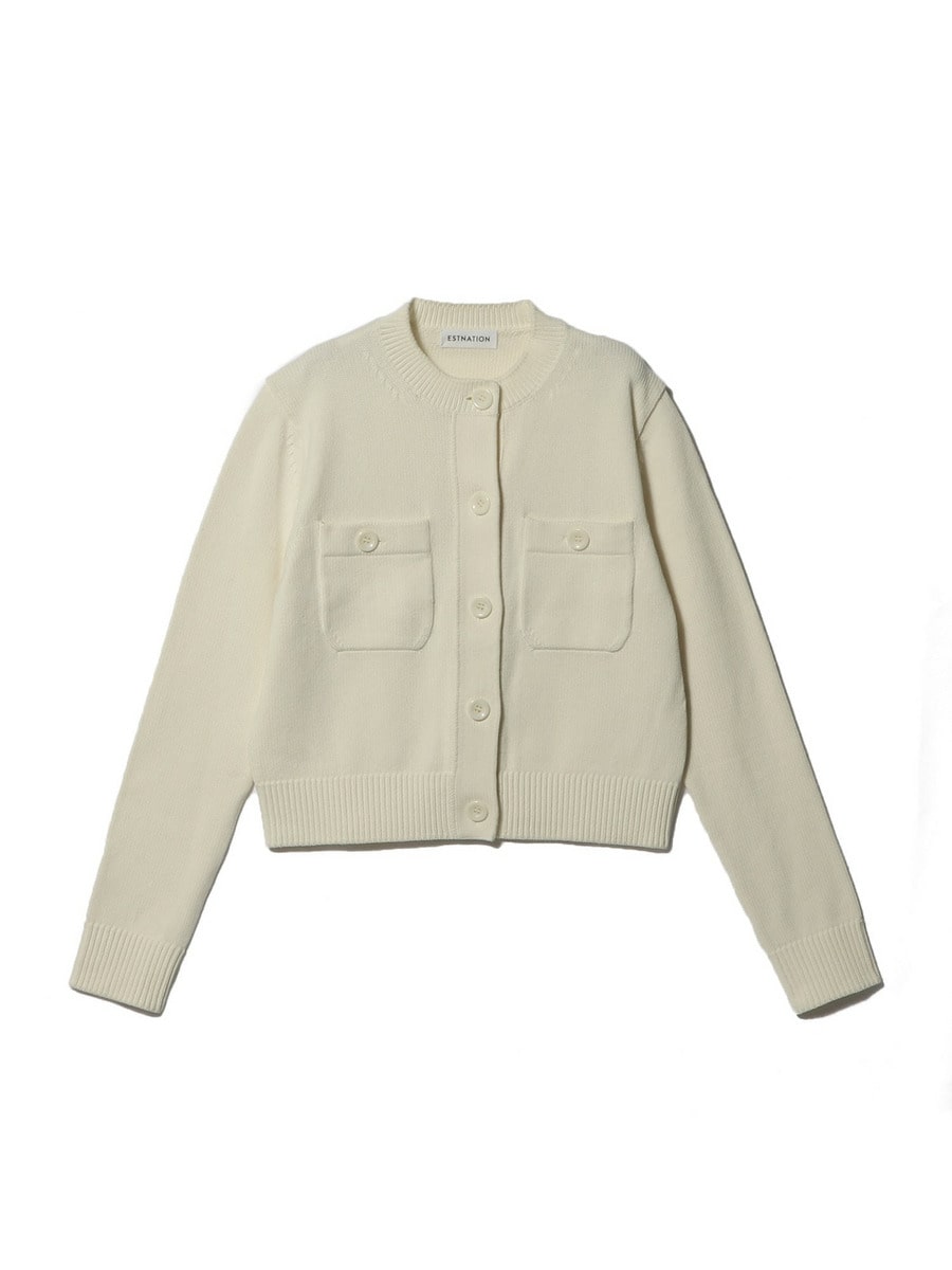 ミドルゲージ カーディガン