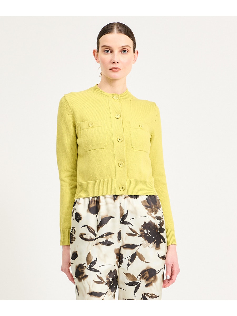 ミドルゲージ カーディガン