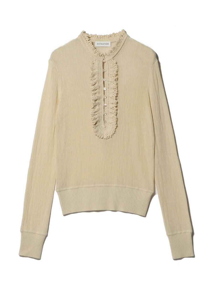 ESTNATION / クロシェポイント シアーニット｜ESTNATION ONLINE STORE