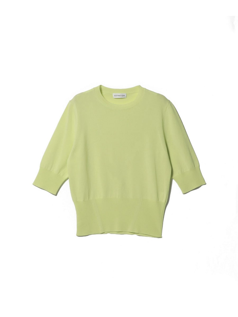 ESTNATION / クリアコットンクルーネックニット｜ESTNATION ONLINE
