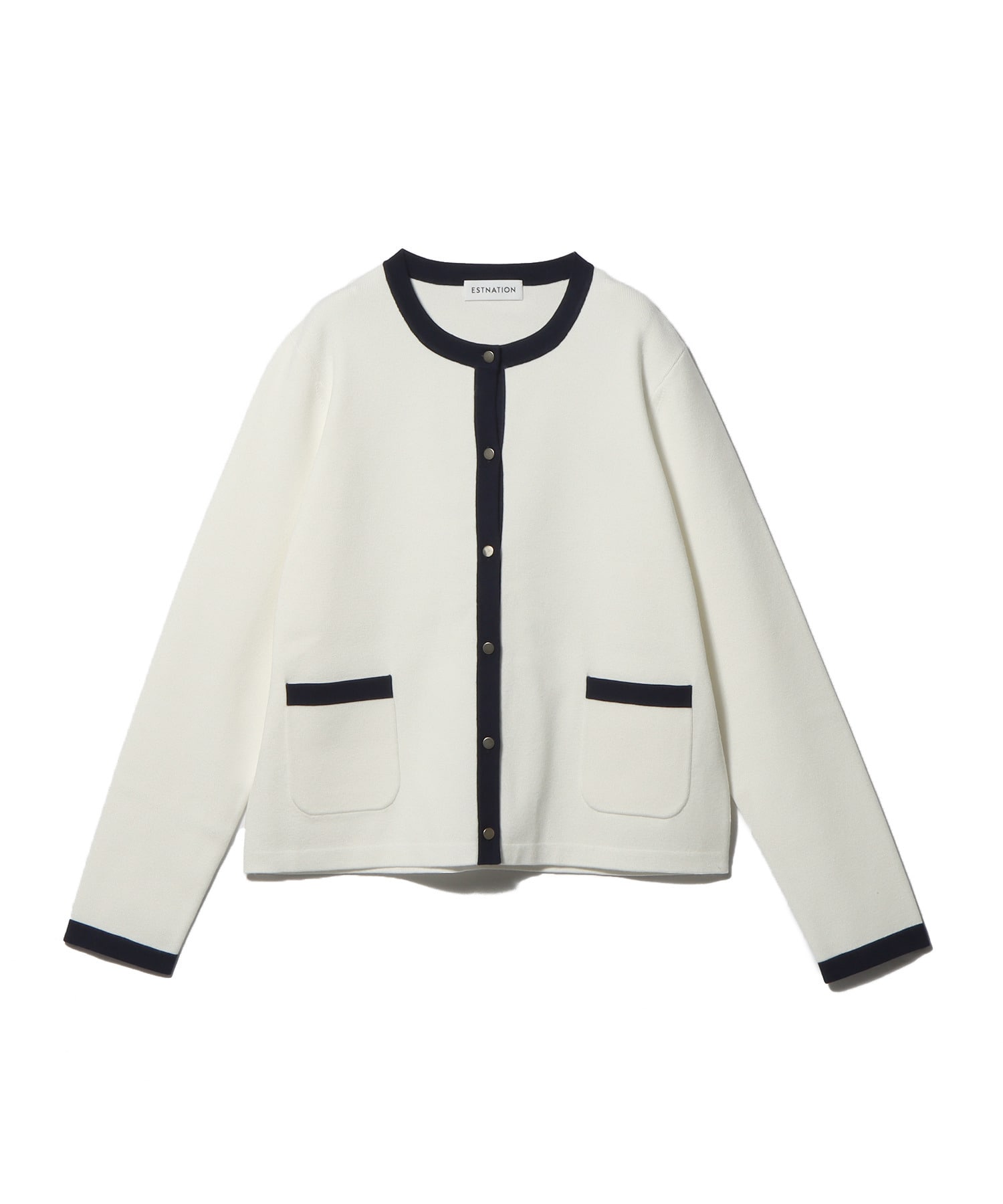 バイカラーニット《EXCLUSIVE》