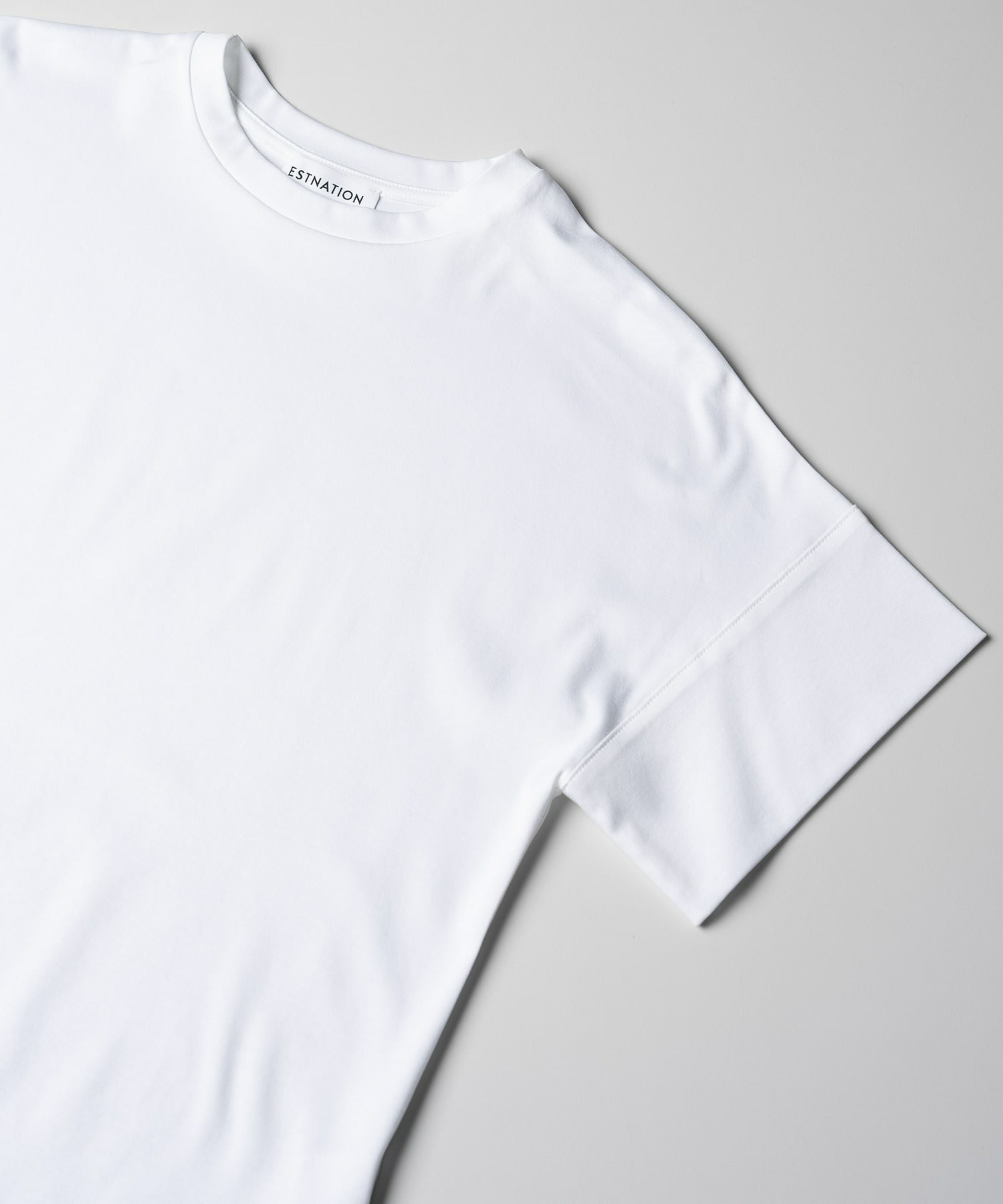 アルビニ コットンスムース カフスＴシャツ