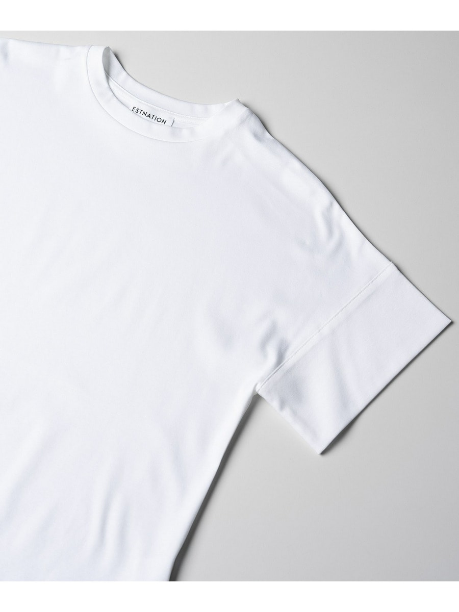 アルビニ コットンスムース カフスＴシャツ