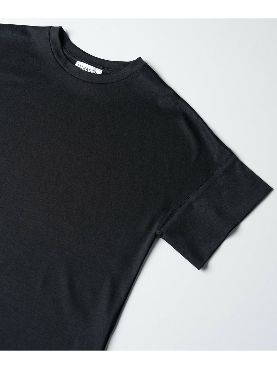 アルビニ コットンスムース カフスＴシャツ