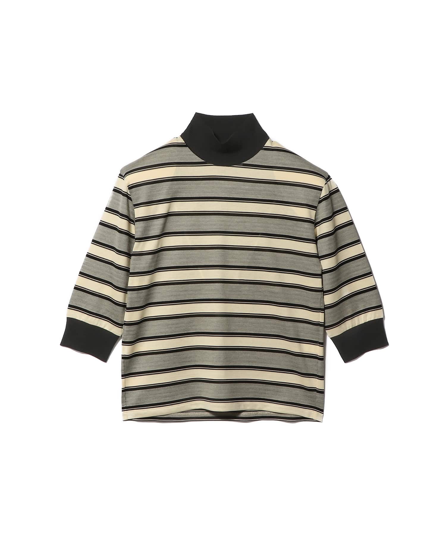 ストライプカットソー