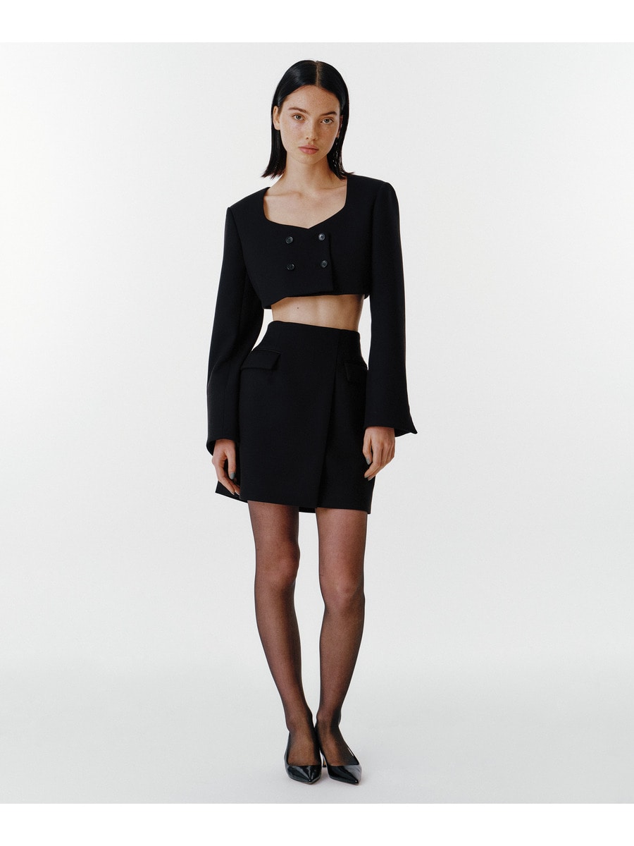Cropped Double Jacket