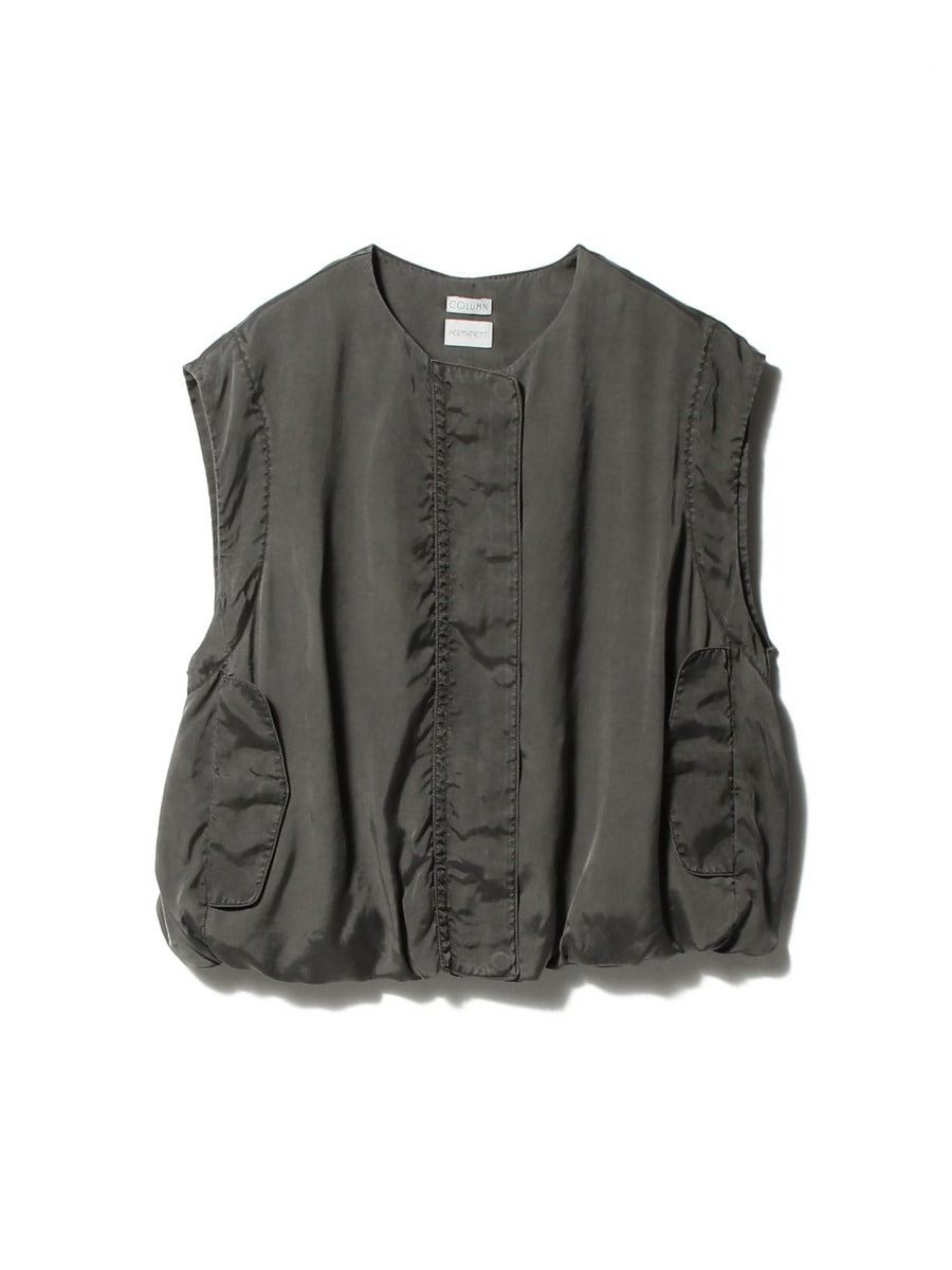 ヴィンテージサテンベスト＜PERMANENT＞