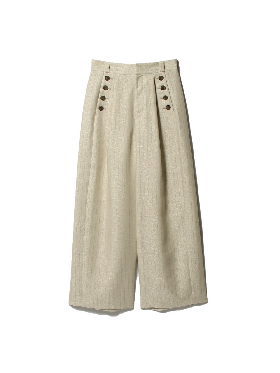 ラメストライプ マリンパンツ＜PERMANENT＞