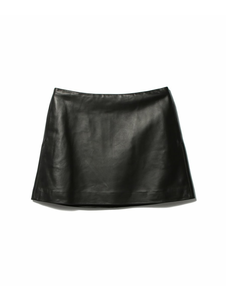 Lamb Leather Skirt