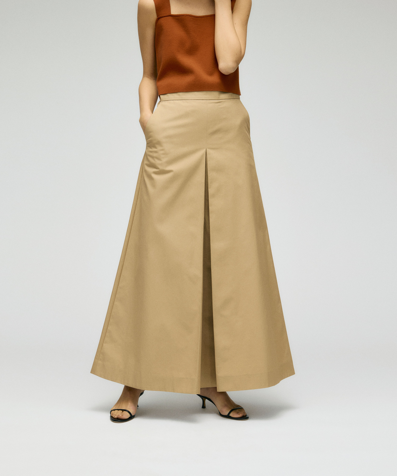 チノライク プリーツスカート＜PERMANENT＞