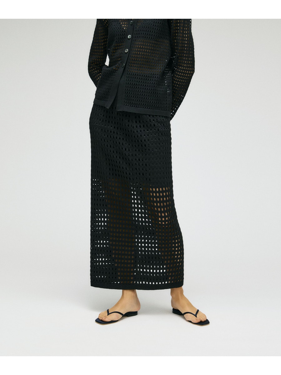 メッシュニットスカート＜PERMANENT＞