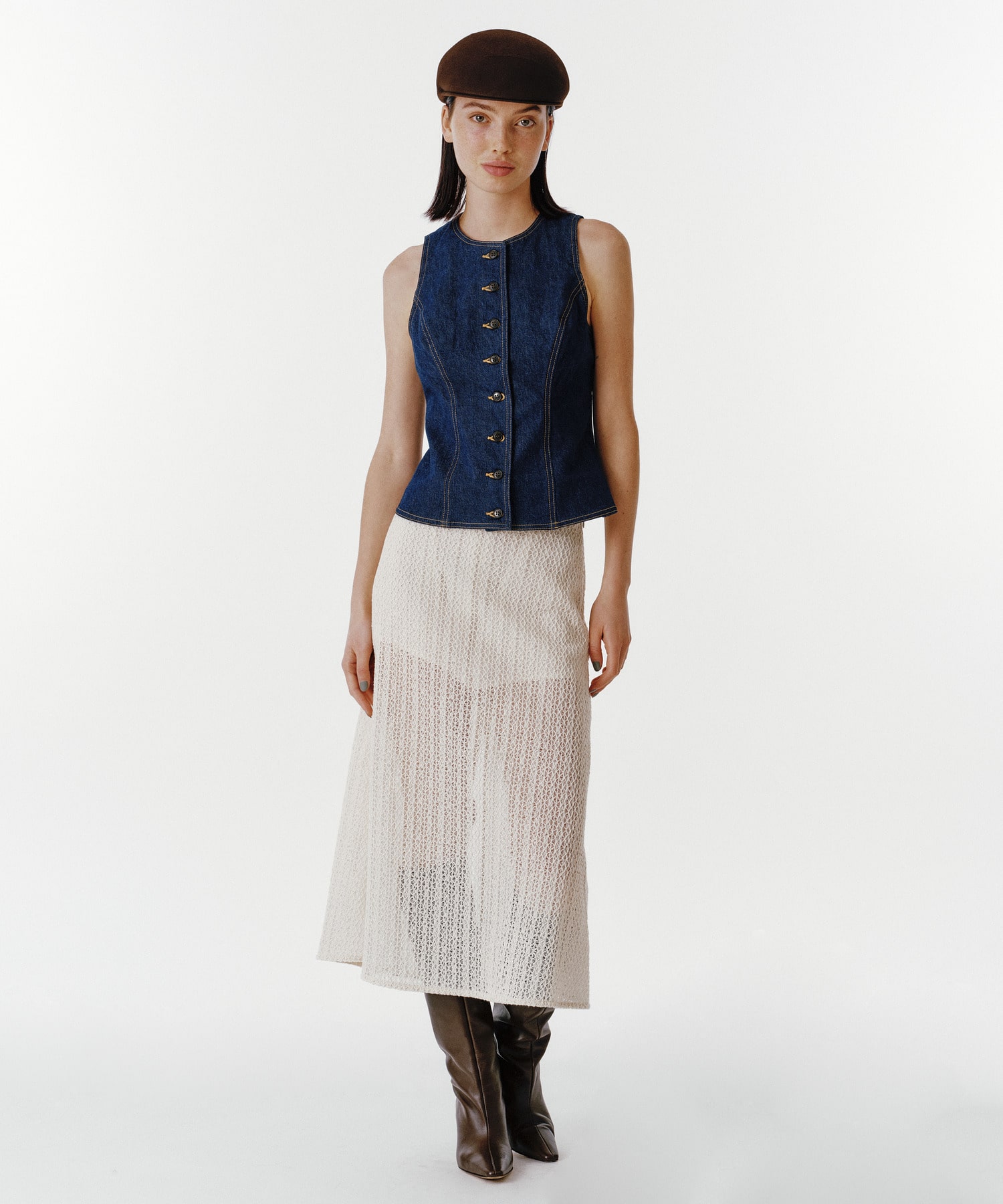 Lace Layered Skirt