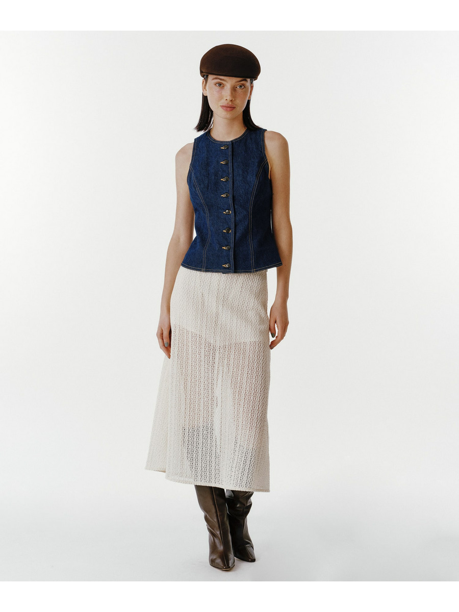 Lace Layered Skirt