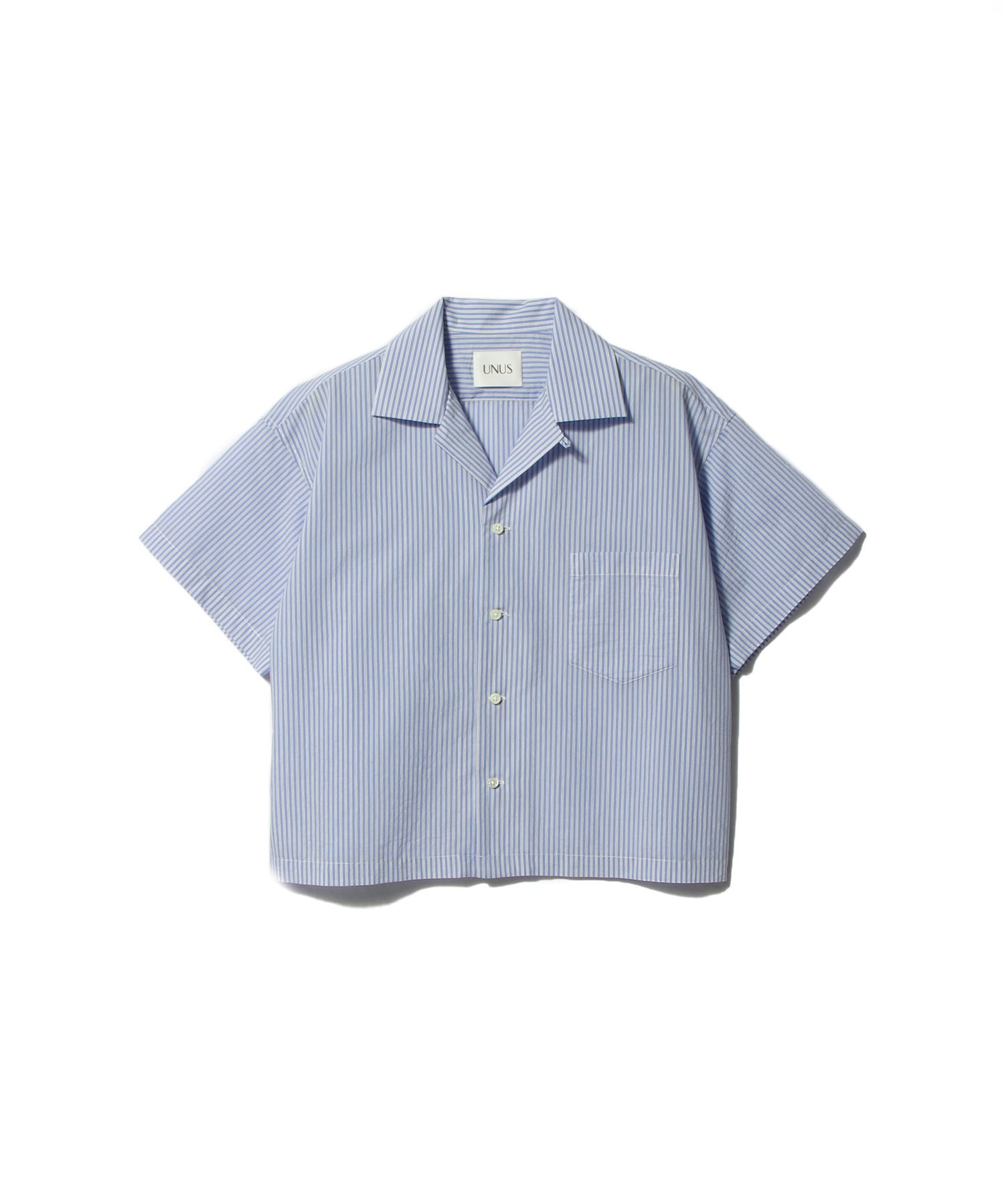 Border Box Open Collar Shirt
