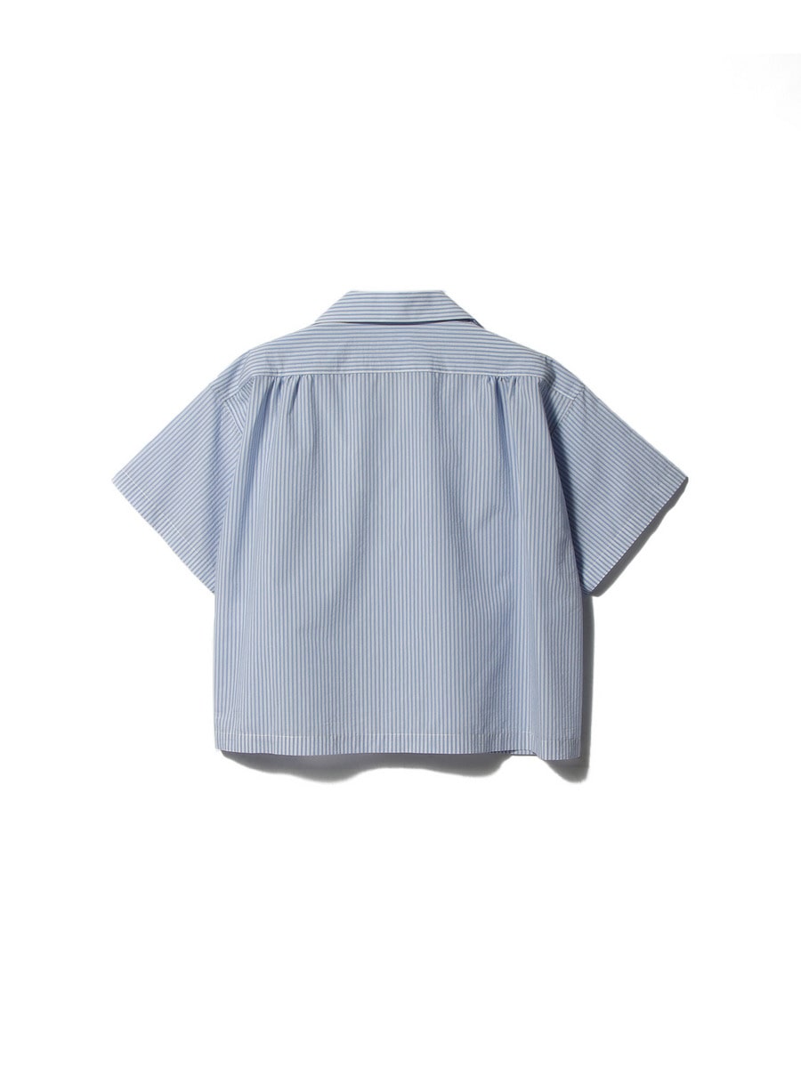 Border Box Open Collar Shirt