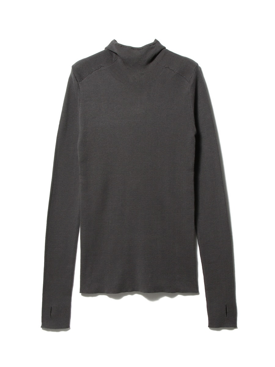 Hooded Knit Pullover