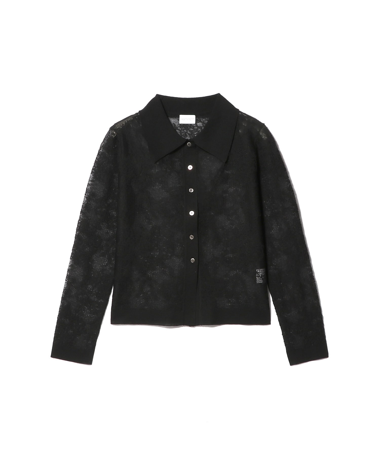 レースニットカーディガン＜PERMANENT＞