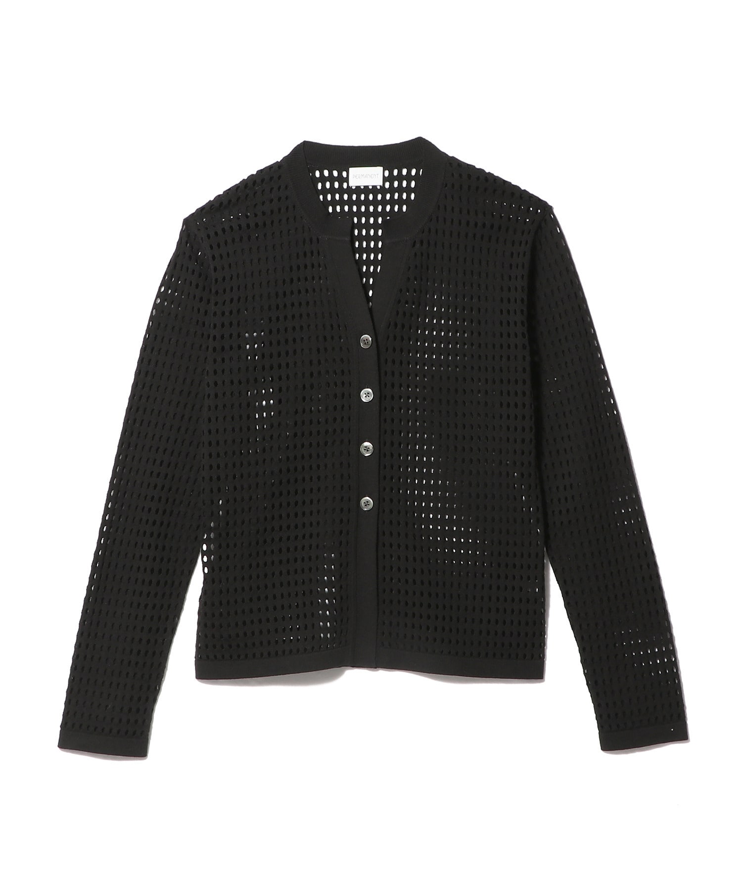 メッシュニットカーディガン＜PERMANENT＞