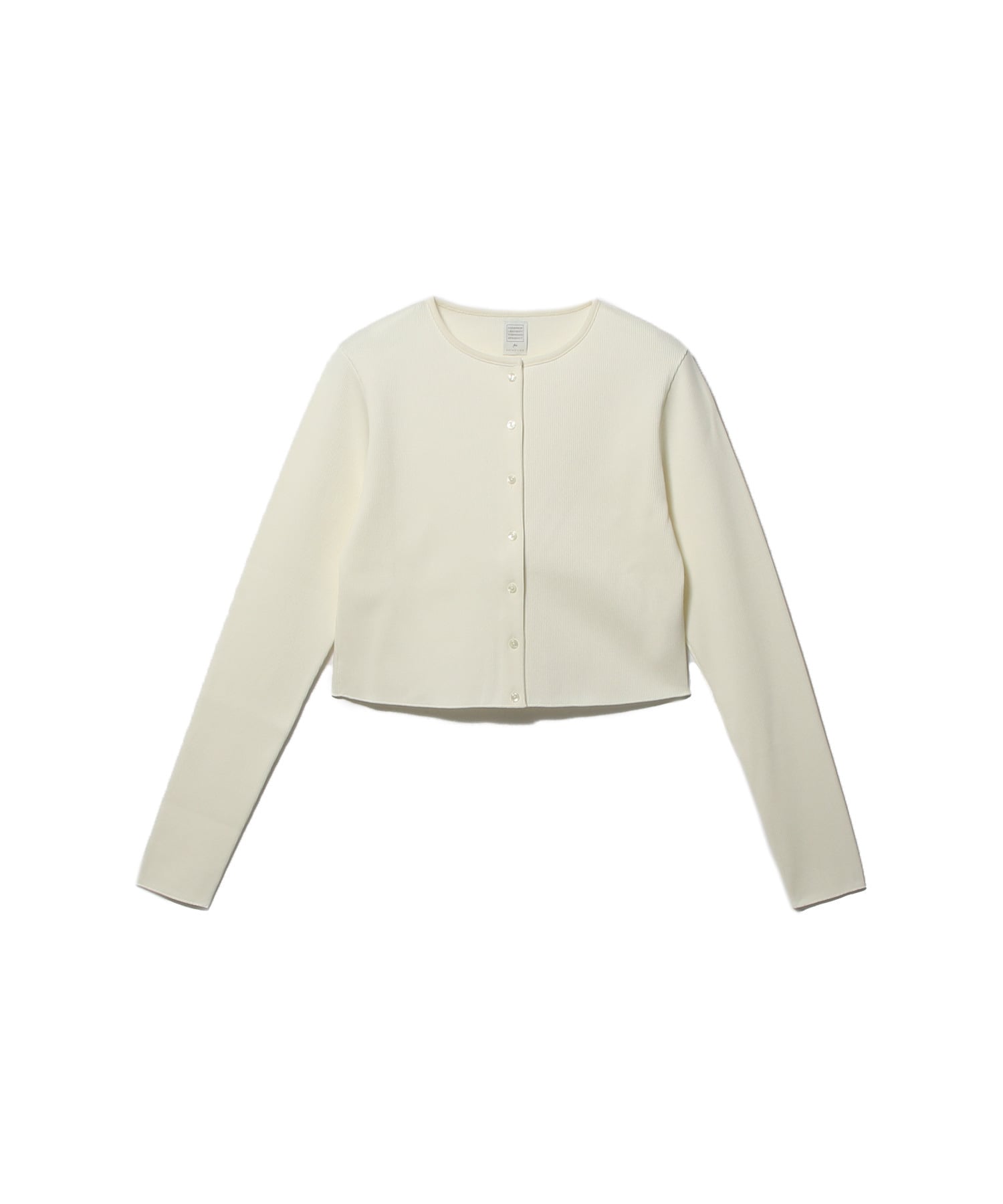 リブカーディガン