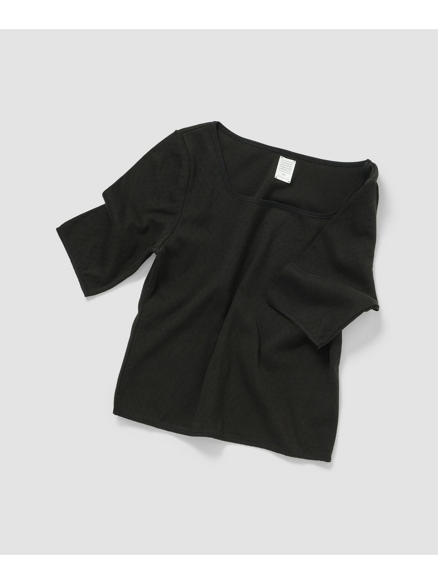 コットンシルクTシャツ