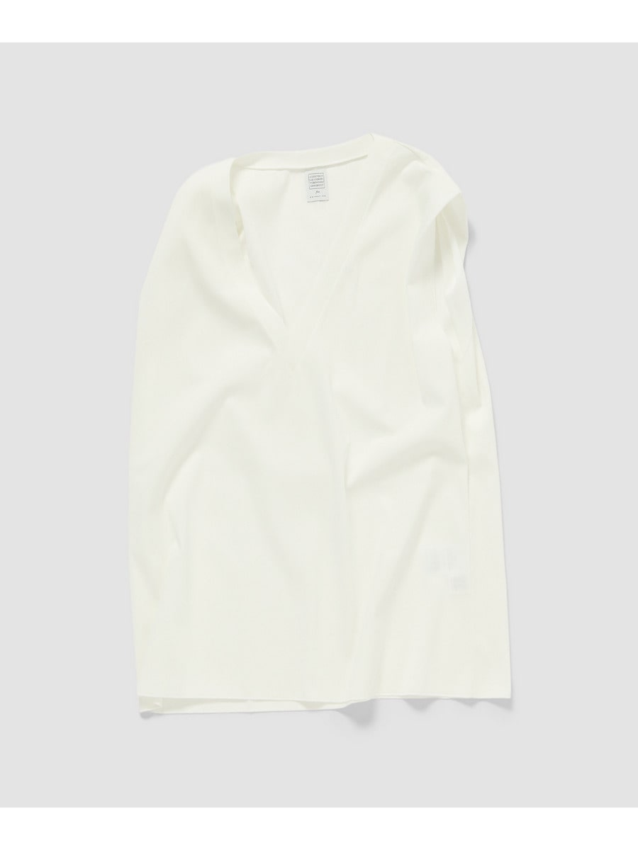 Vネックカットソー