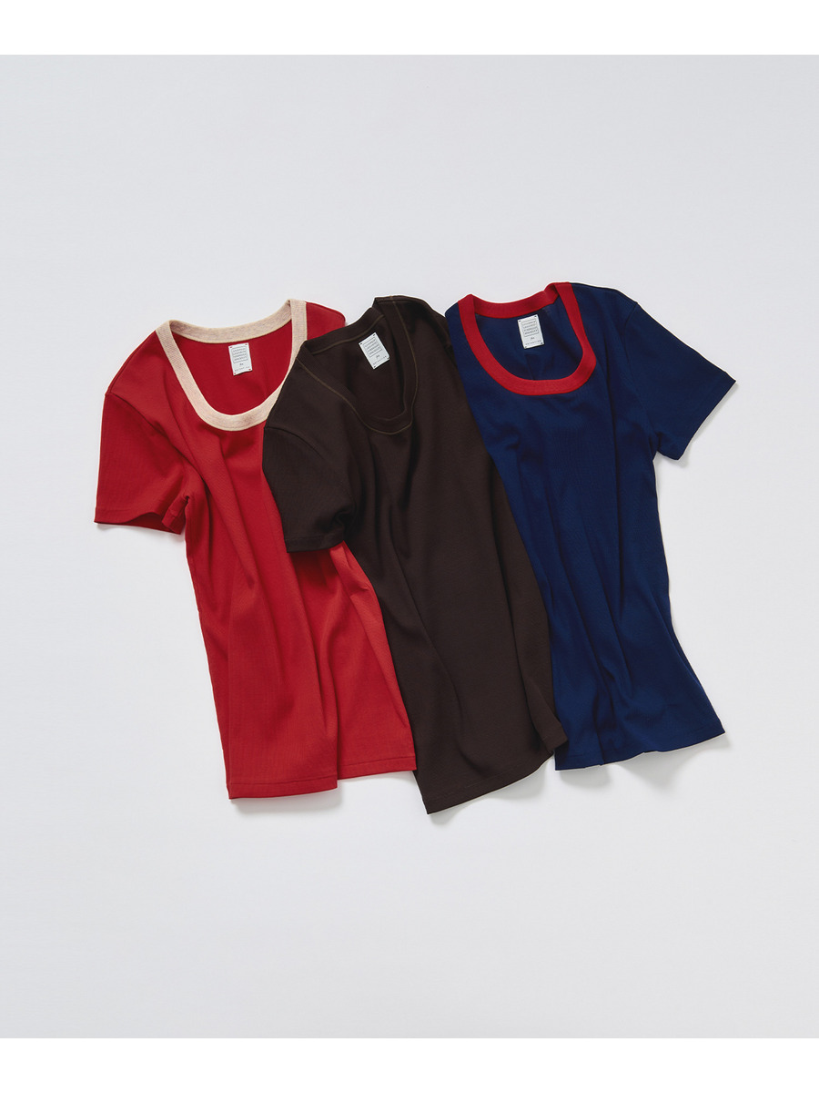 テレコリブTシャツ