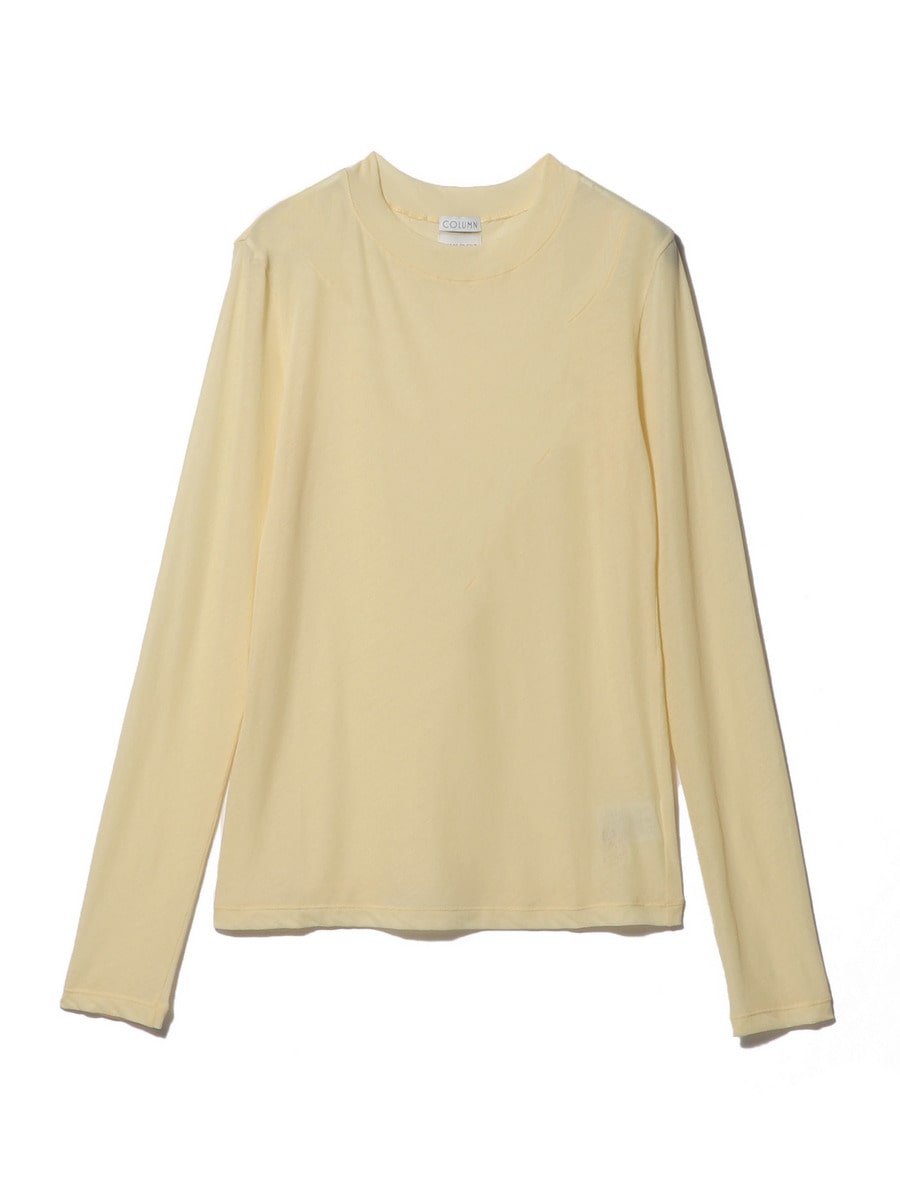 シアーカットロングスリーブカットソー＜PERMANENT＞