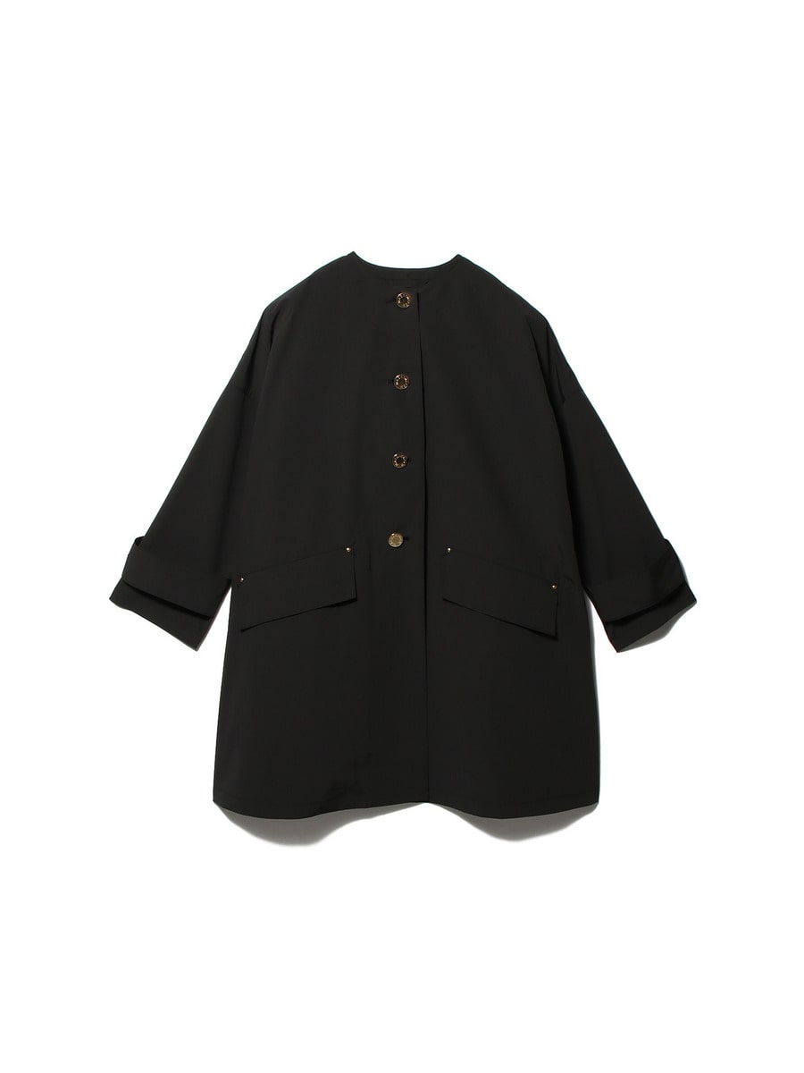 フーデッドショートコート