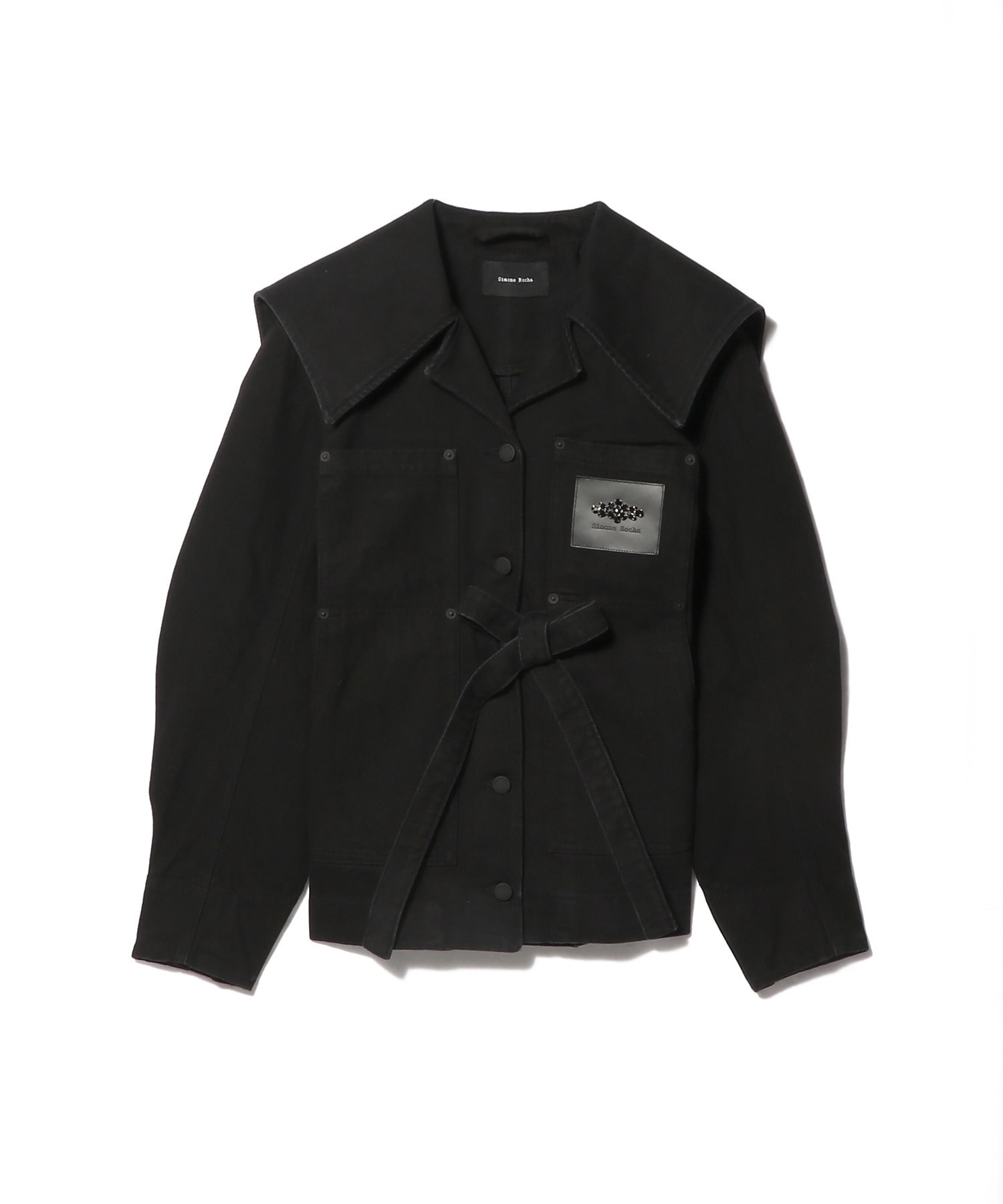 セーラーカラー ワークウェアボウジャケット