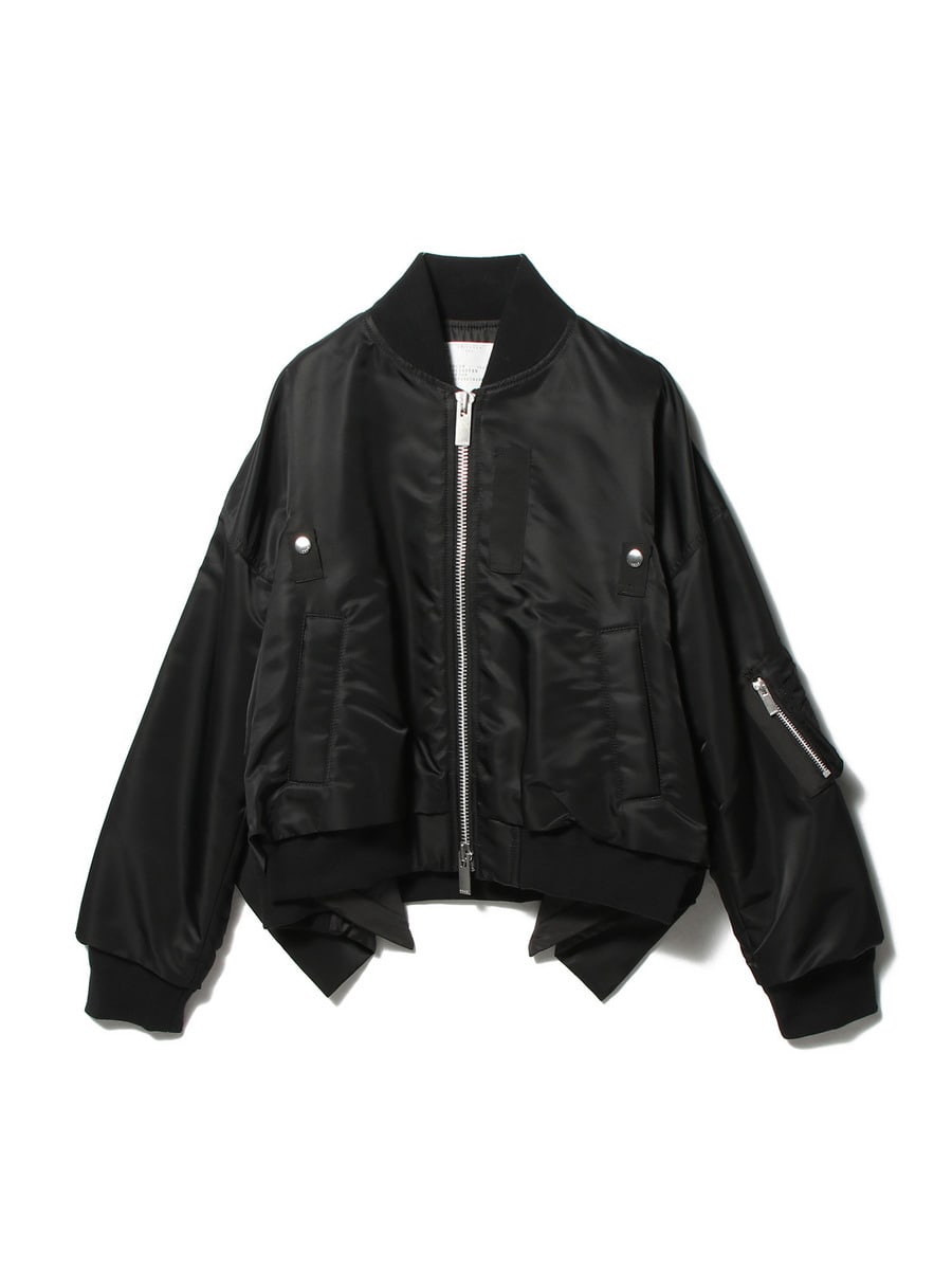 ナイロンツイルブルゾン