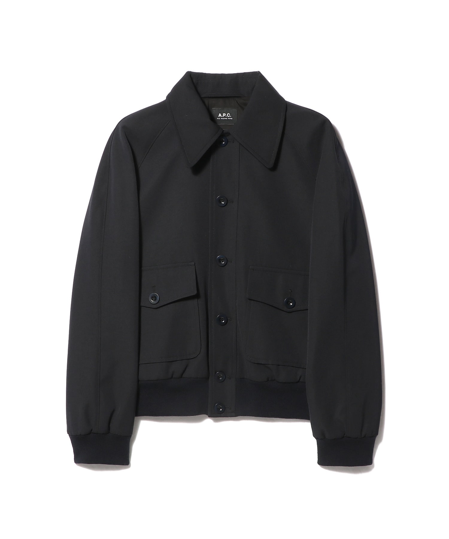 ラグランスリーブブルゾン