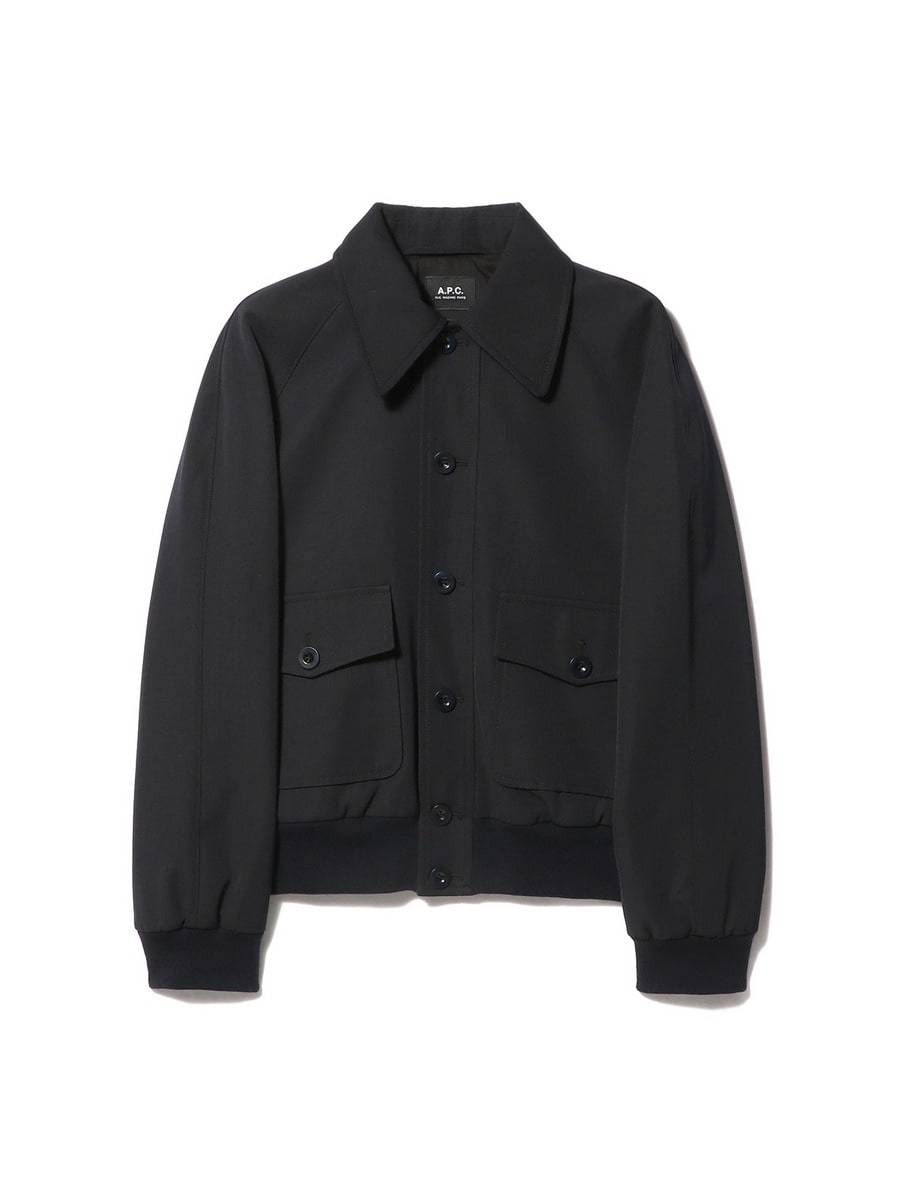 ラグランスリーブブルゾン