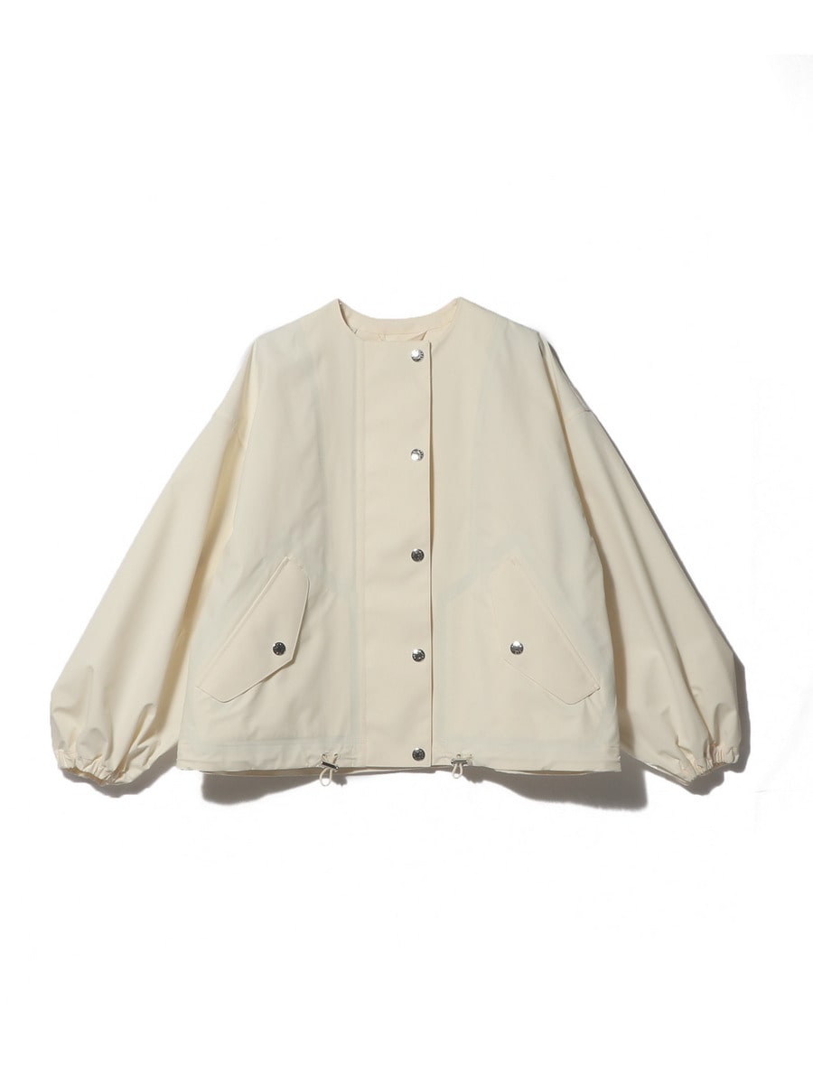 ウェザーテックスカイ ノーカラーショートブルゾン