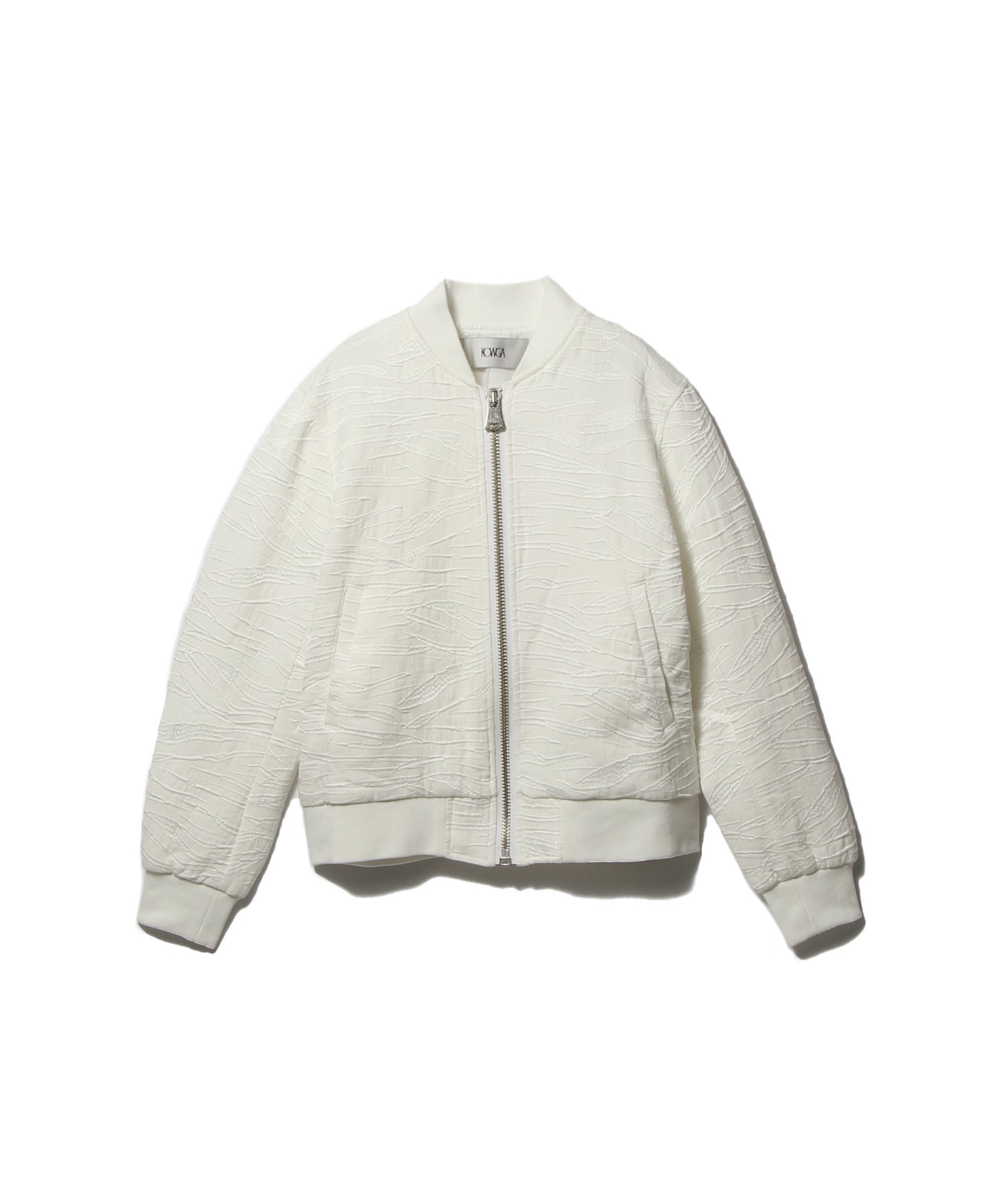 ゼブラフリル MA-1ジャケット