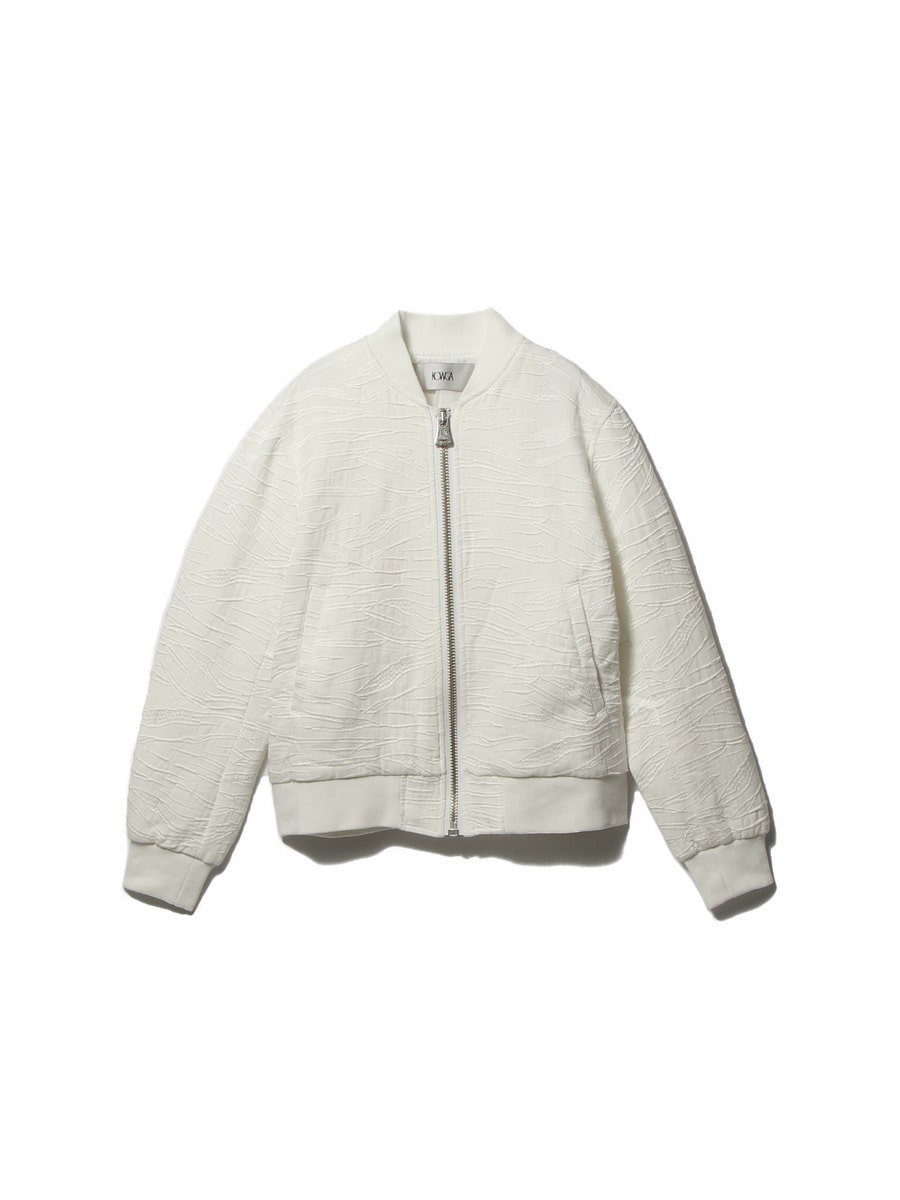 ゼブラフリル MA-1ジャケット