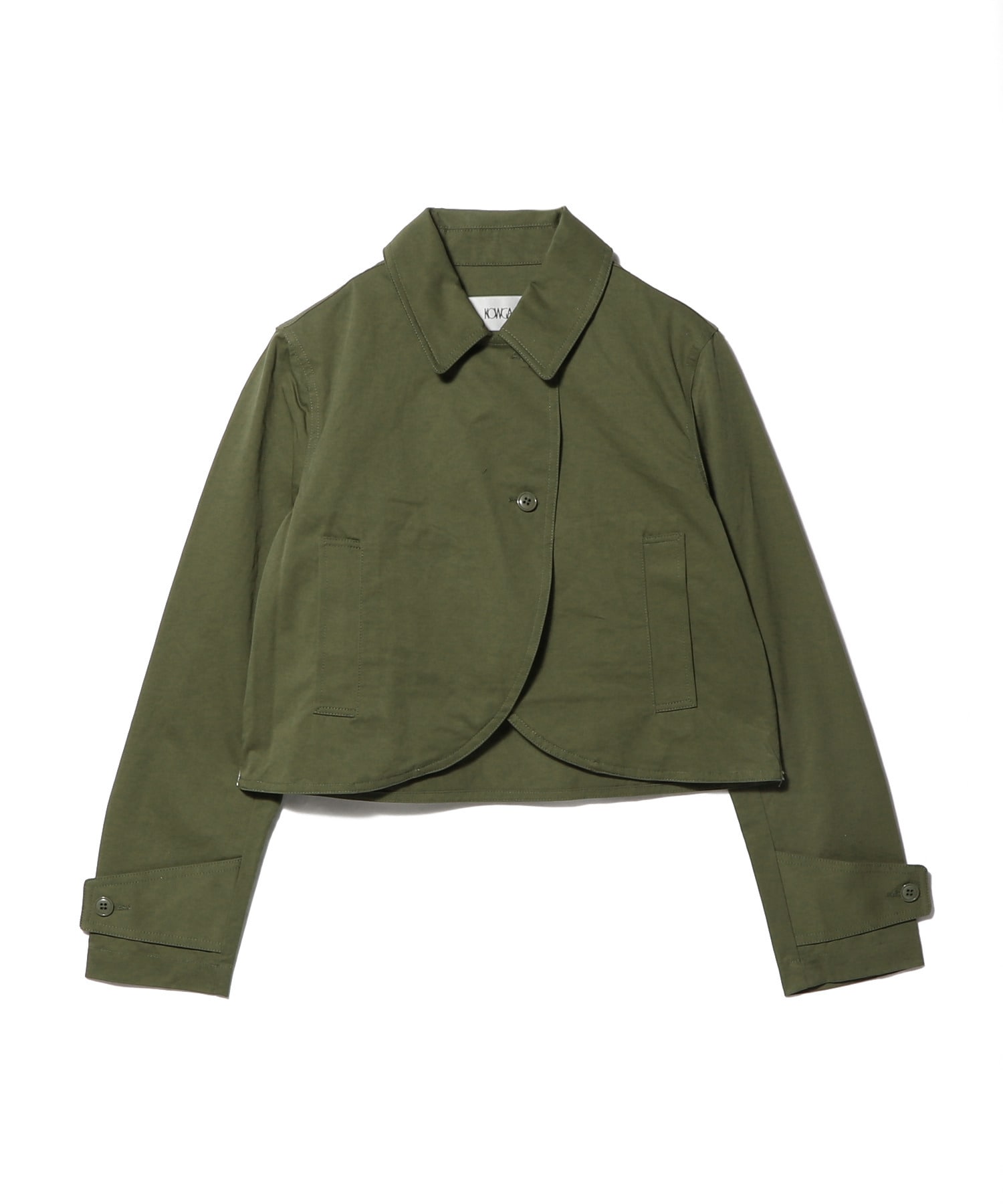 ゼブラフリル ミリタリージャケット