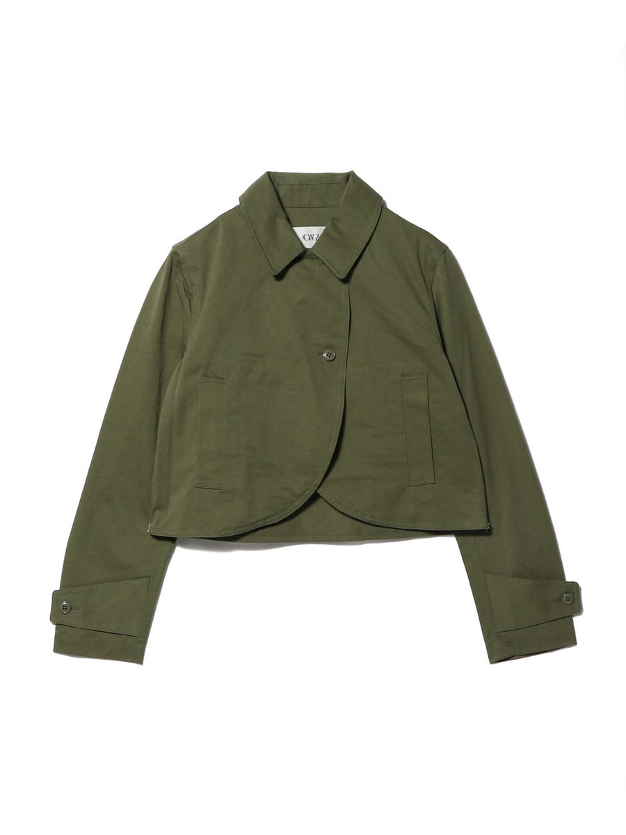 ゼブラフリル ミリタリージャケット